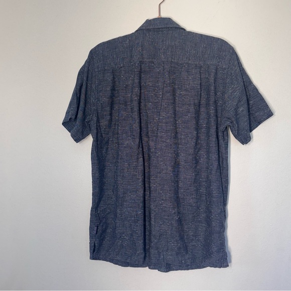 Patagonia Men’s Back Step Goshawk Dobby New Navy Shirt Sz M - Picture 14 of 14